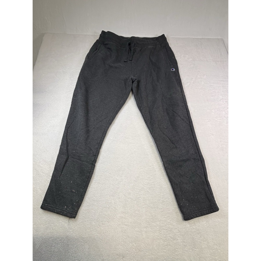 Champion Mens Heathered Gray Joggers Sweatpants Tapered Leg Size XL B44-8